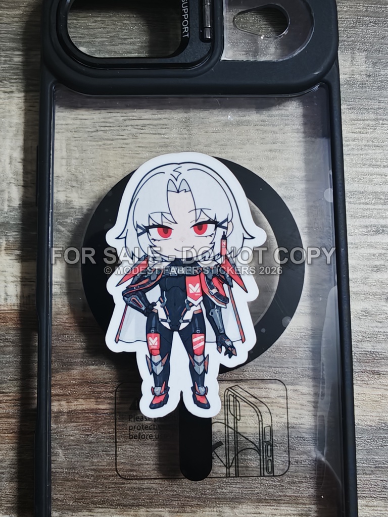 ドレイク　同人ステッカー(防水UVカット屋外仕様)　スマホ・屋外対応ステッカー　NIKKE