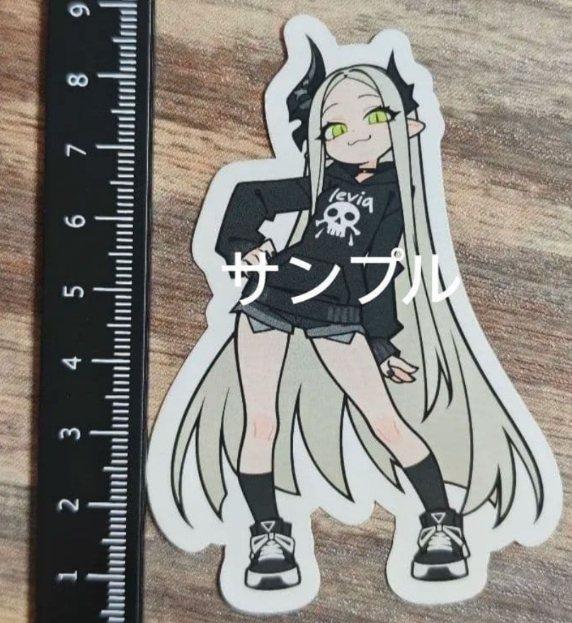 NIKKE レヴィアタン 同人ステッカー|カジュアル・単品/2枚セット