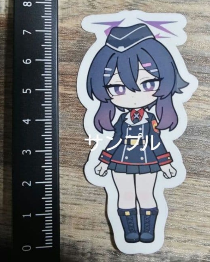 ブルアカ 伊草ハルカ 同人ステッカー|単品/2枚セット