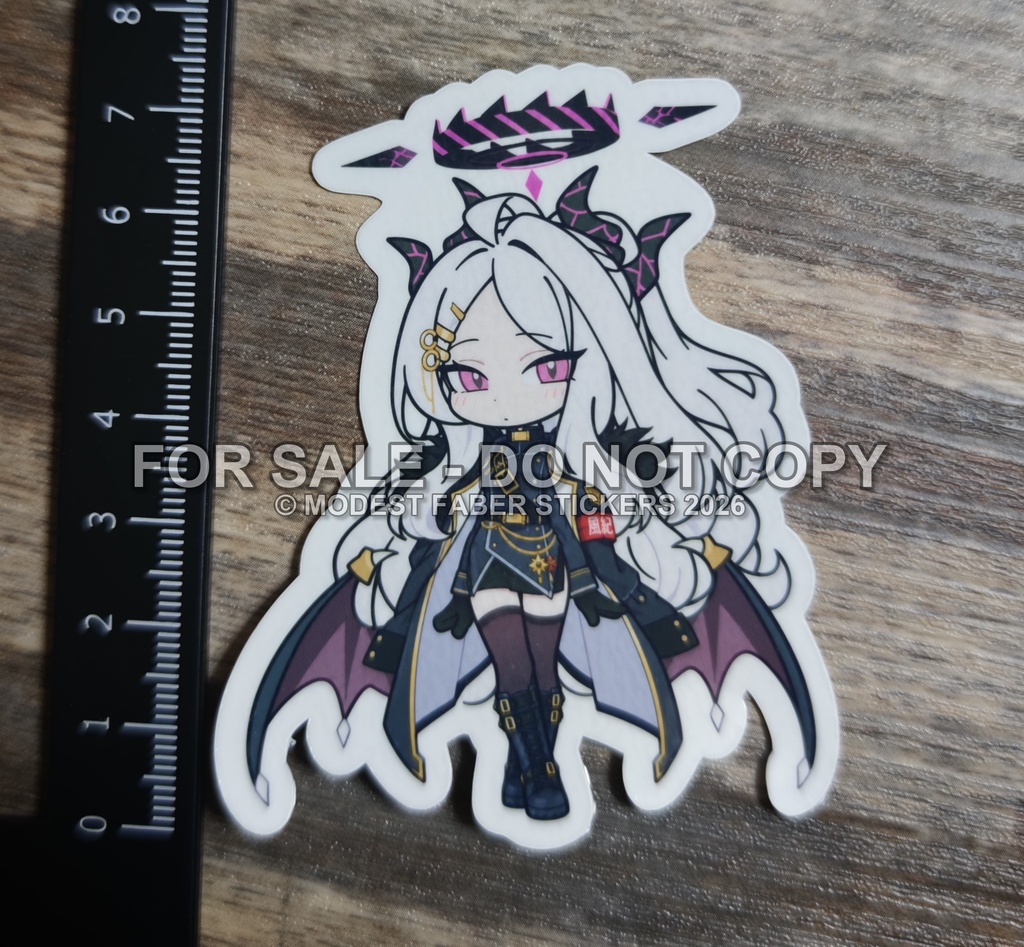 ブルアカ 空崎ヒナ 同人ステッカー|単品/2枚セット