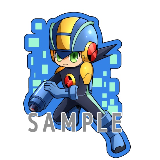 アクリルキーホルダー【ロックマン】