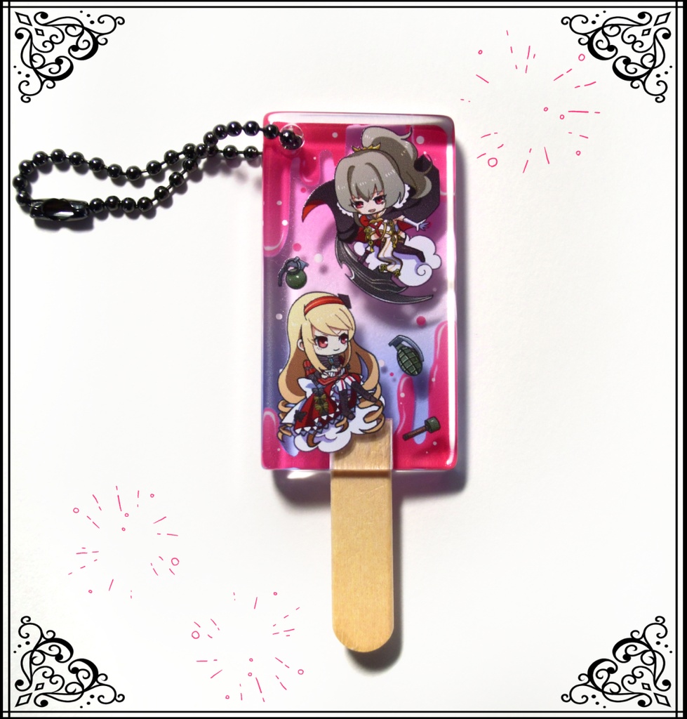 ミラユカぷちアイスアクキー