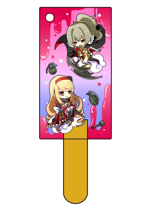 ミラユカぷちアイスアクキー