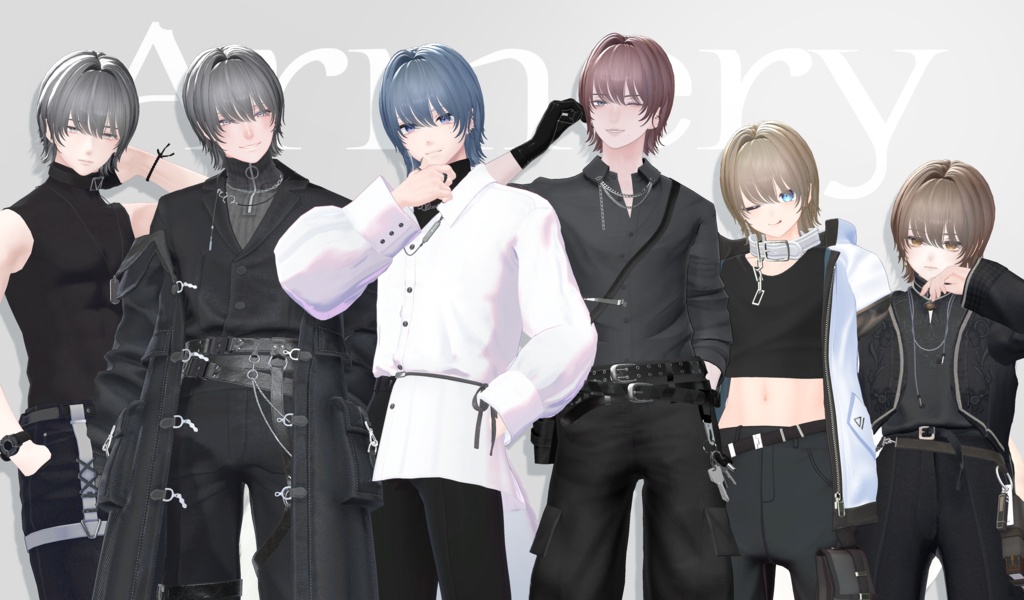 Unisex 13Avatars 気まぐれアンニュイショート