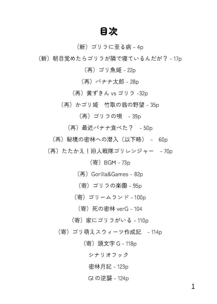 ゴリラ20 【SPLL:E119982】