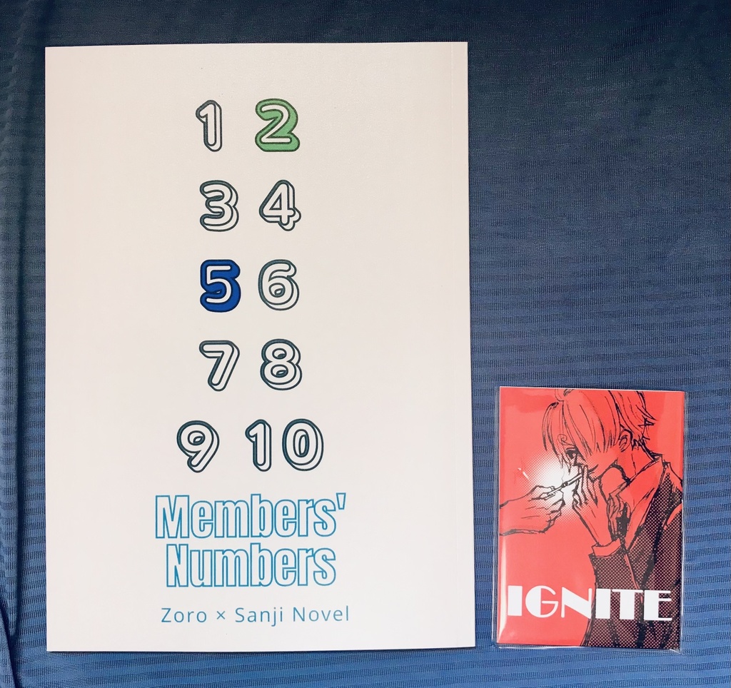 Members’ Numbers + 豆本IGNITEセット