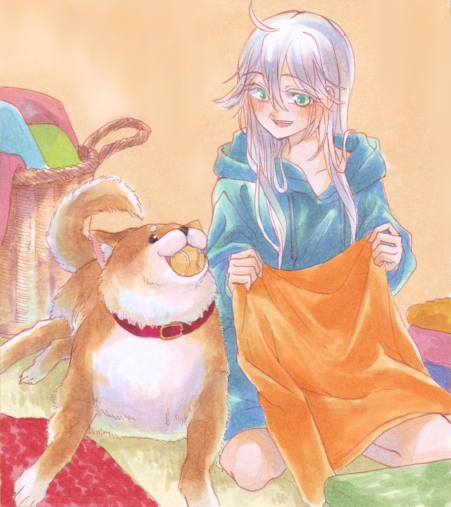 こひなちゃんとまめ太