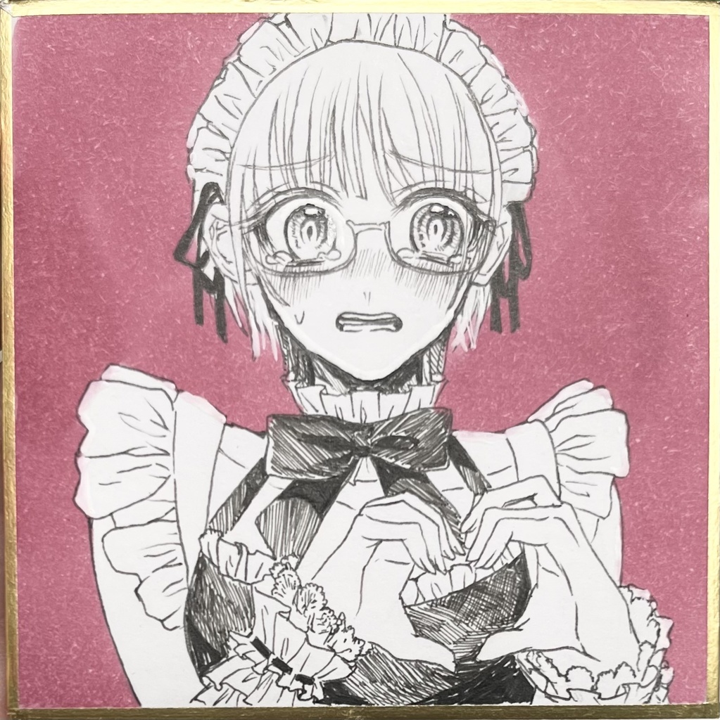 豆色紙 だまされメイド後輩ちゃん オリジナル
