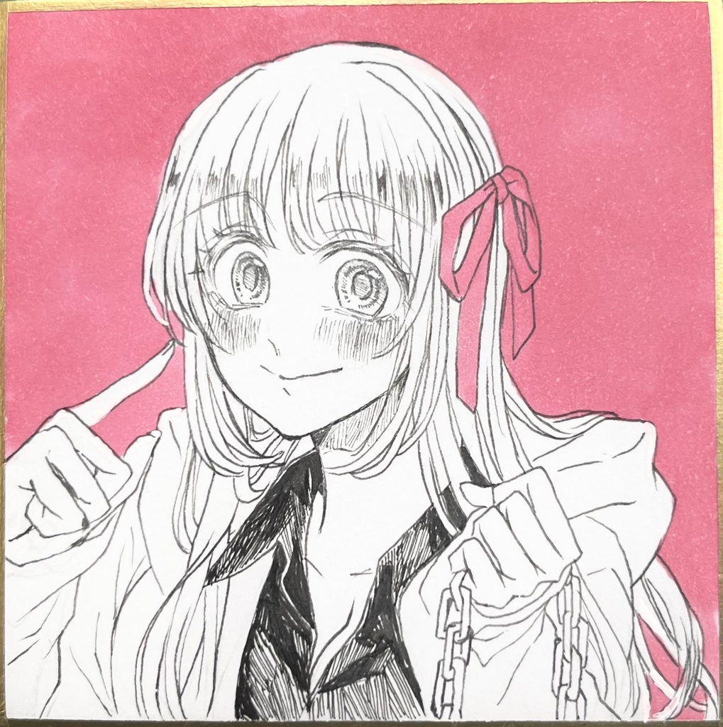 豆色紙 金髪の最強美少女 オリジナル