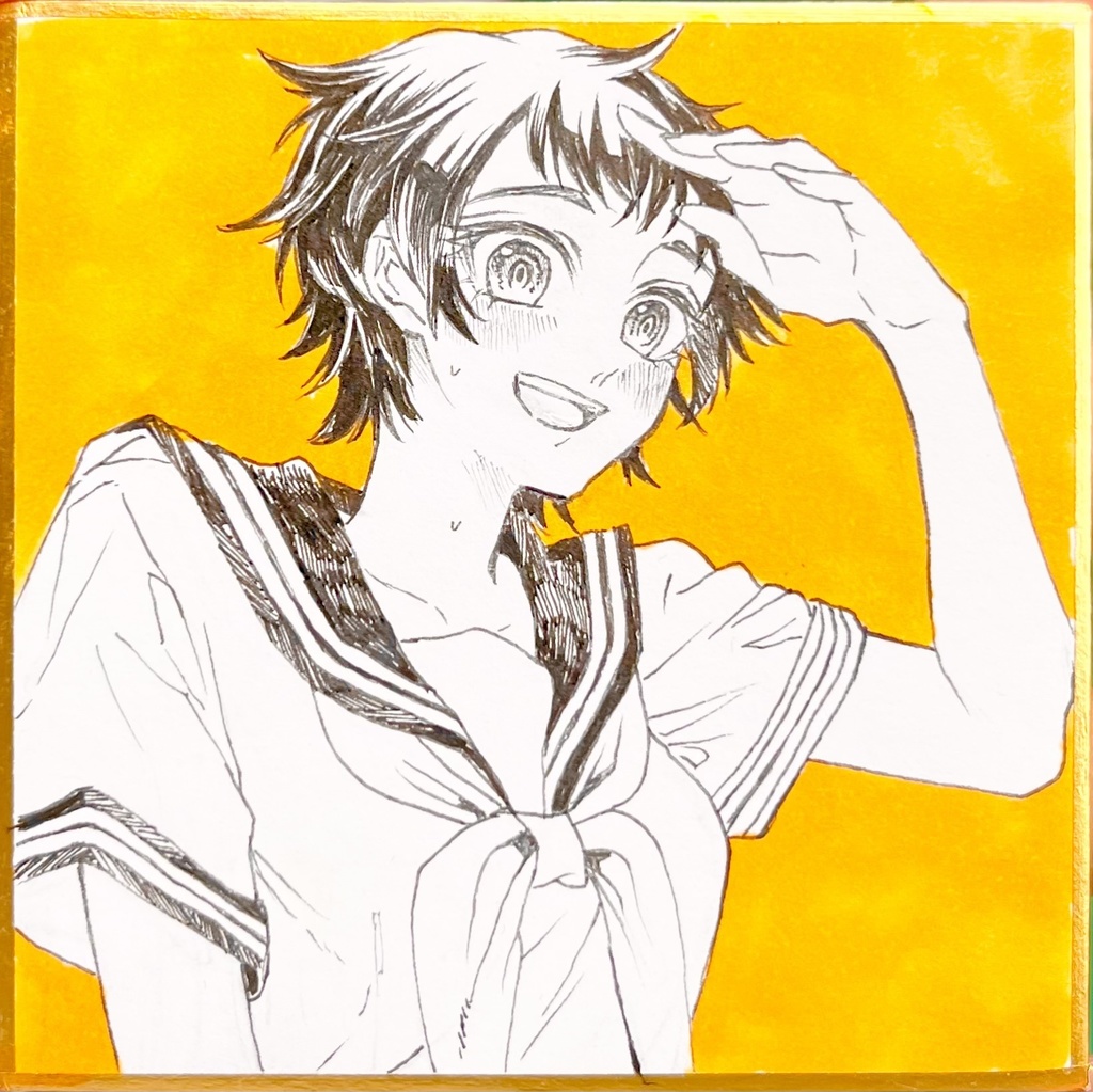 豆色紙 ショートの元気っ子 オリジナル