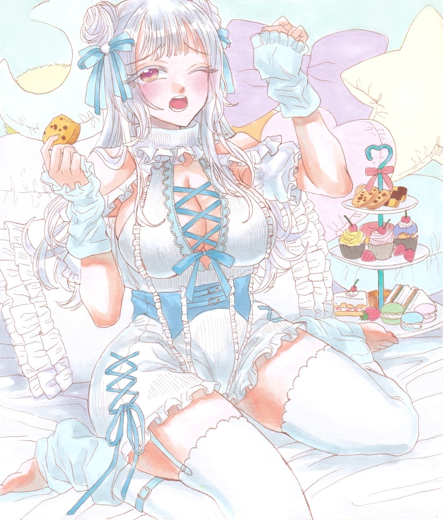 しろくま女子🐻‍❄️いっぱい寝ていっぱい食べたい！