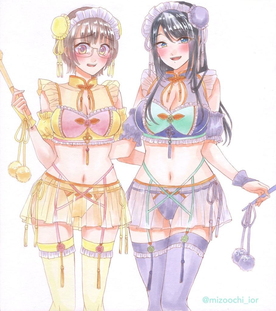 シースルーチャイナメイド