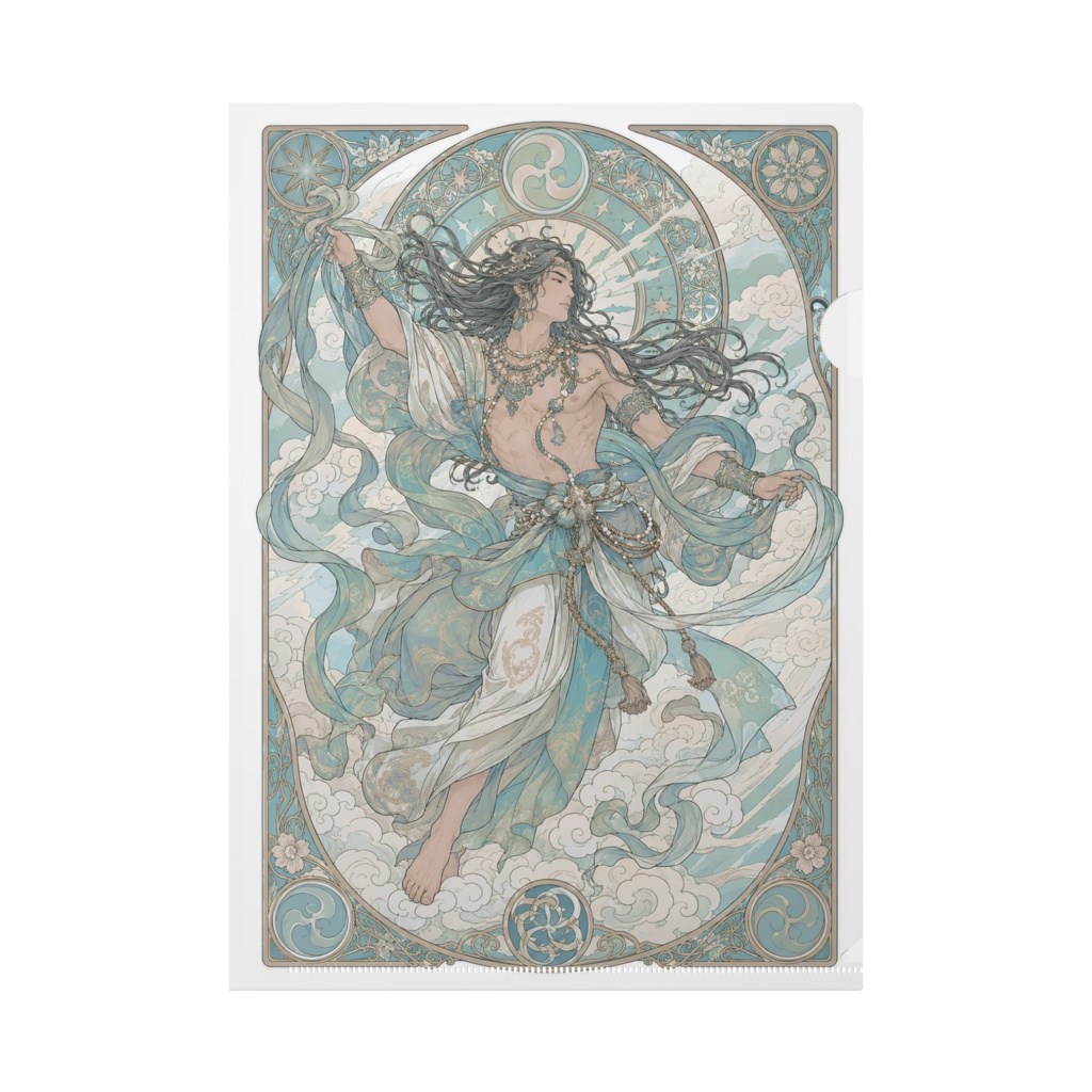 【購入特典付き】風神 A4クリアファイル|Japanese Sacred Art Collection