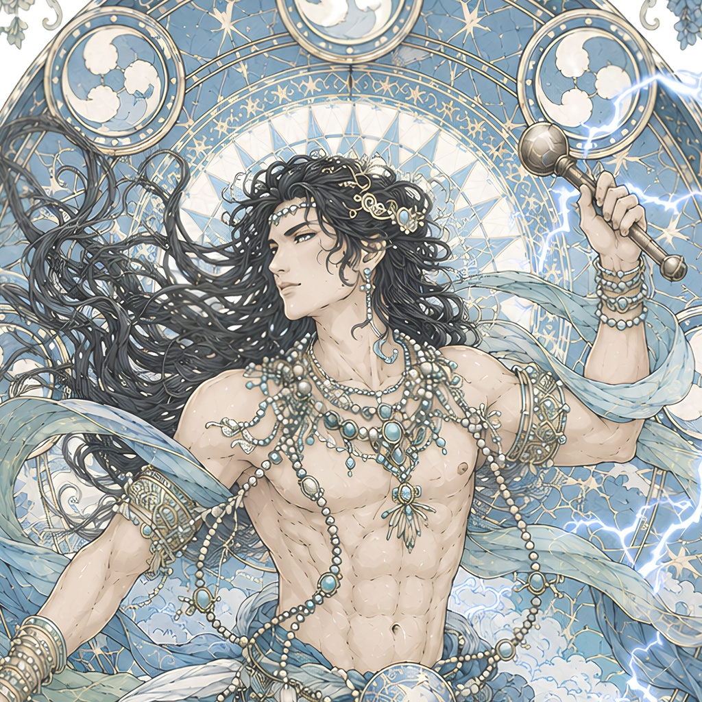 【購入特典付き】雷神 A4クリアファイル|Japanese Sacred Art Collection