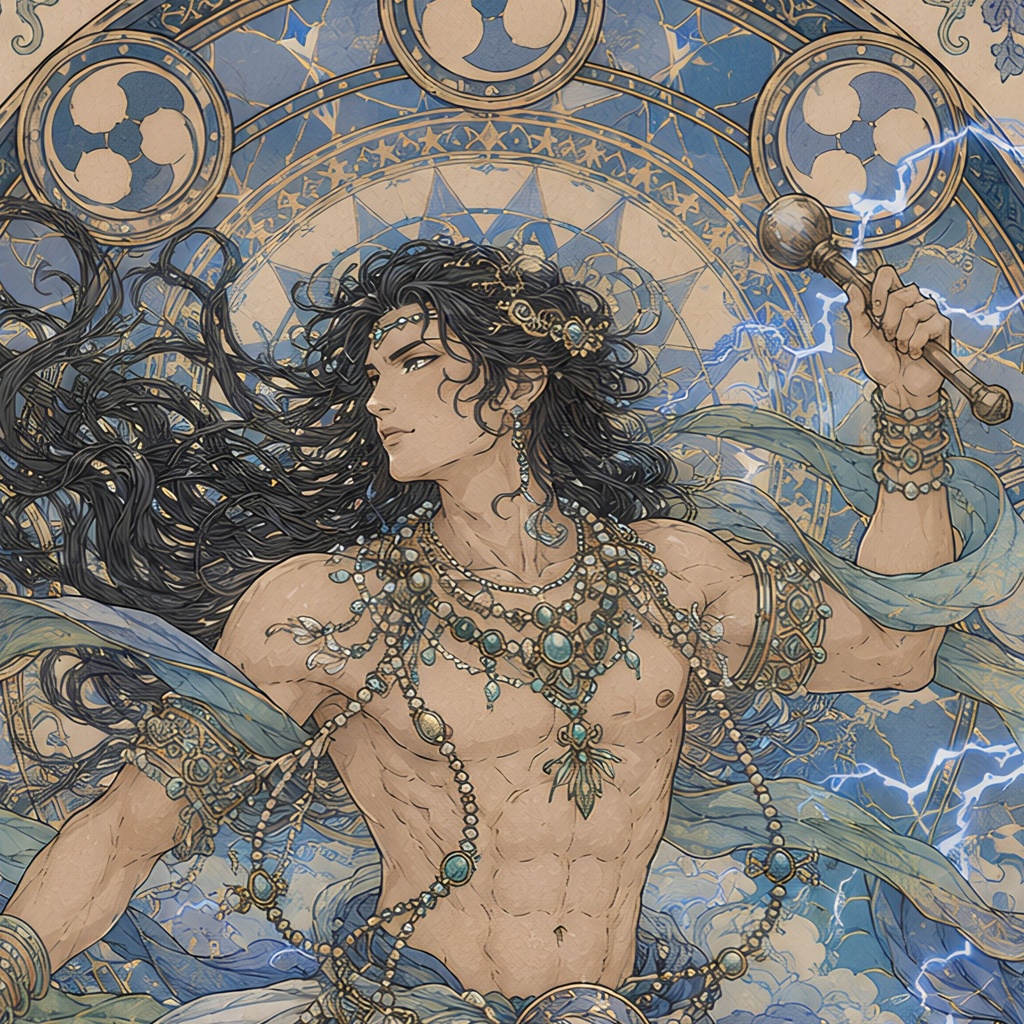 【購入特典付き】雷神 A4クリアファイル|Japanese Sacred Art Collection