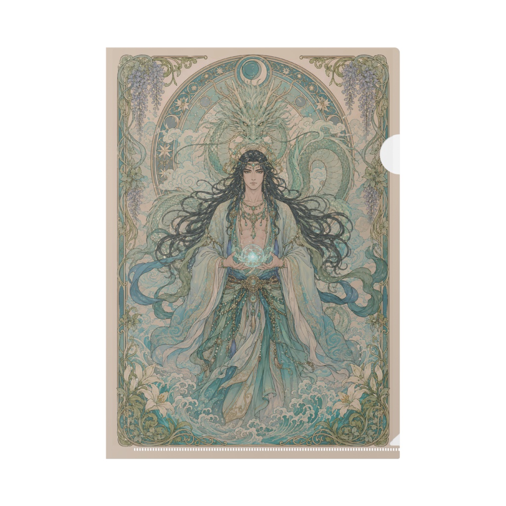 【購入特典付き】龍神 A4クリアファイル|Japanese Sacred Art Collection