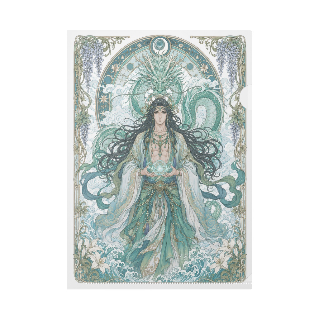 【購入特典付き】龍神 A4クリアファイル|Japanese Sacred Art Collection