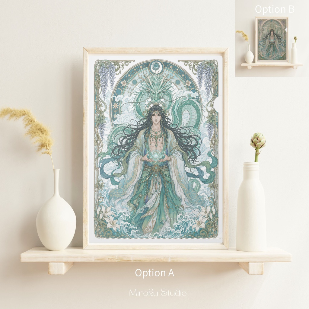 【購入特典付き】龍神 A4クリアファイル|Japanese Sacred Art Collection