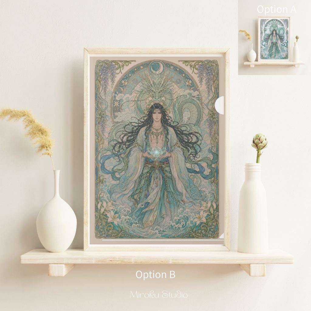 【購入特典付き】龍神 A4クリアファイル|Japanese Sacred Art Collection