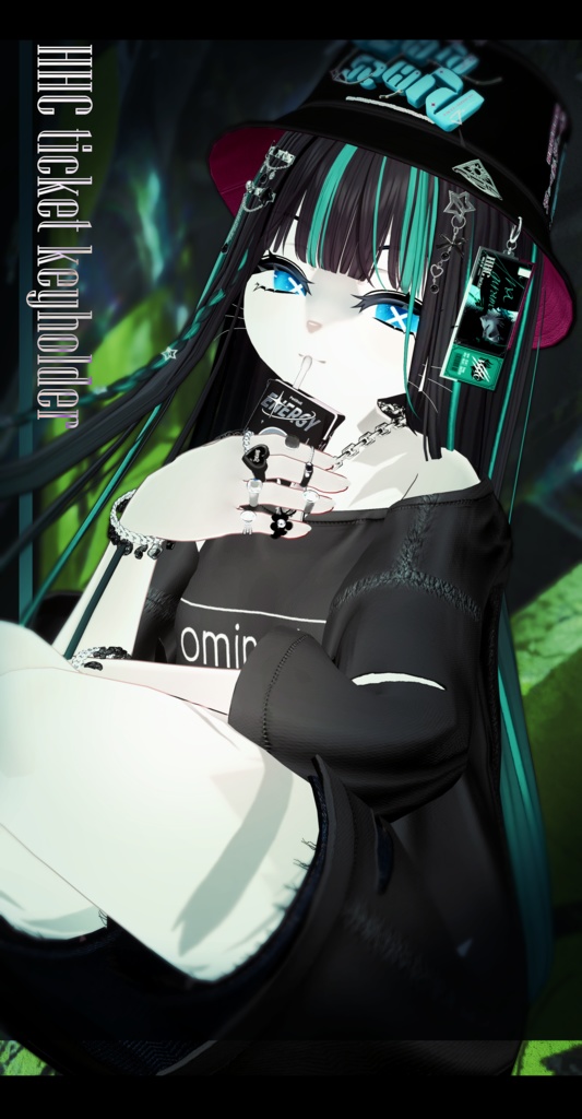 HHC ticket keyholder