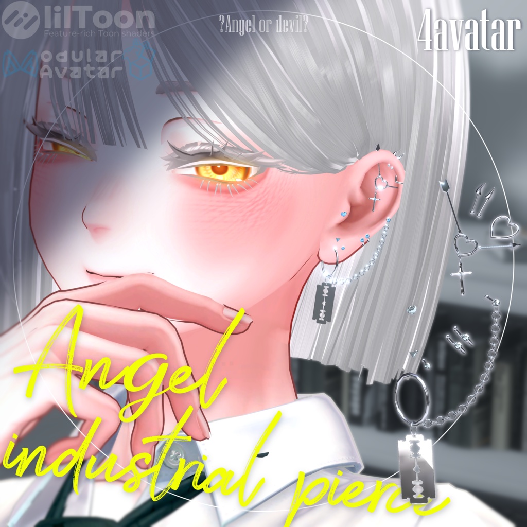 Angel industrial pierce