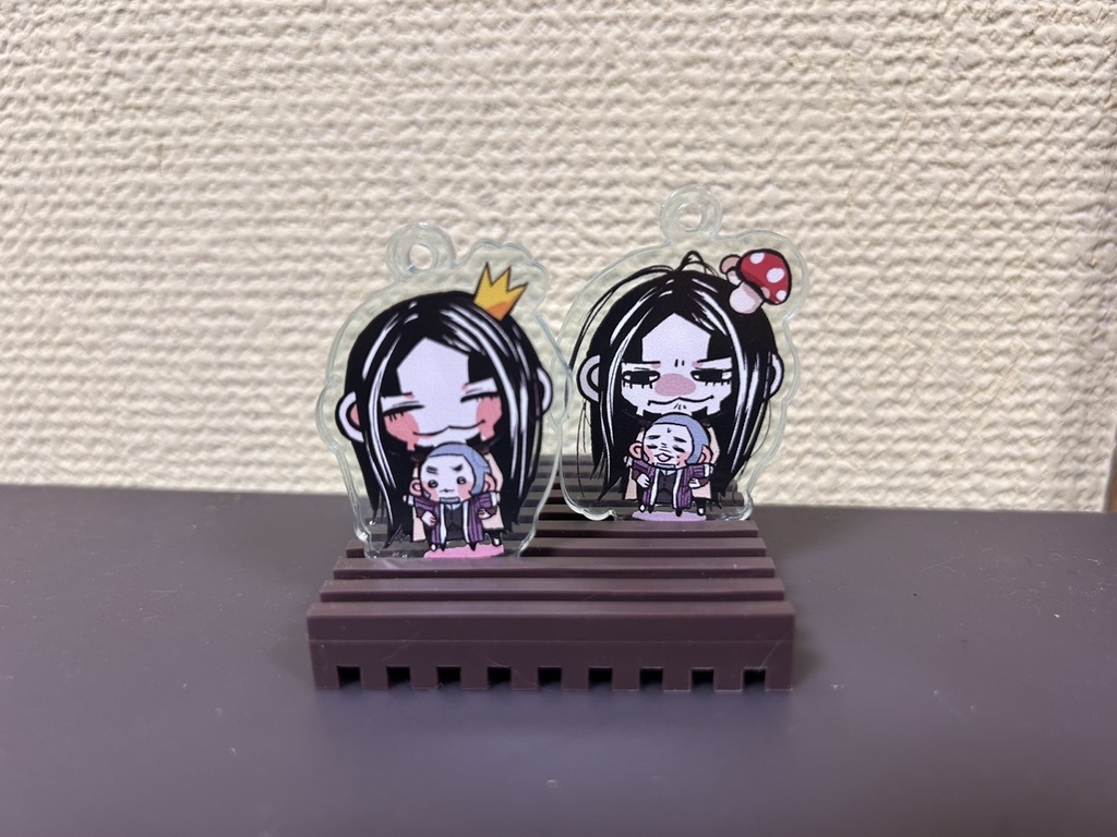 房白ミニアクリルキーホルダー