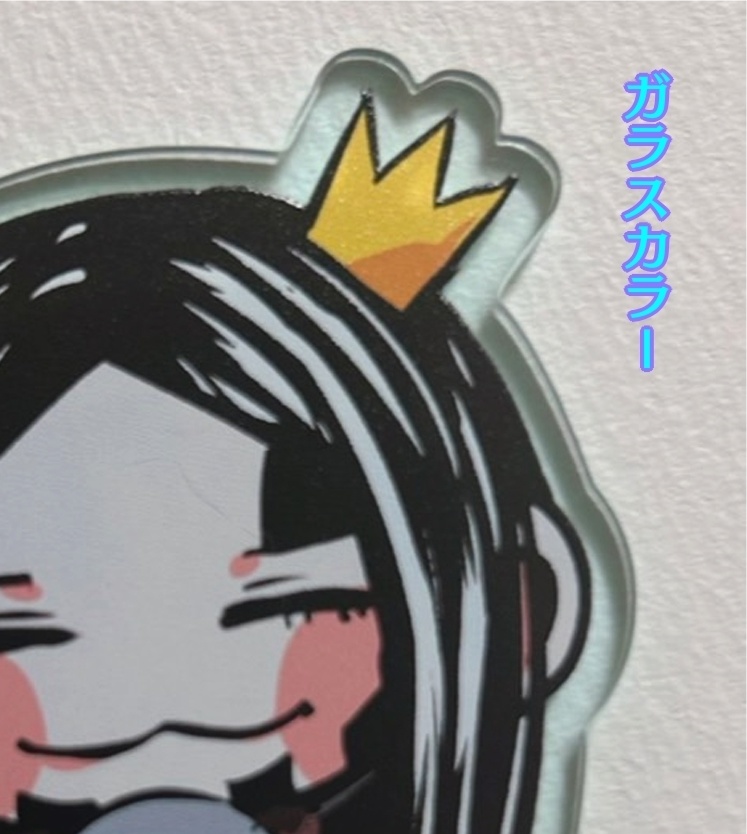 房白ミニアクリルキーホルダー