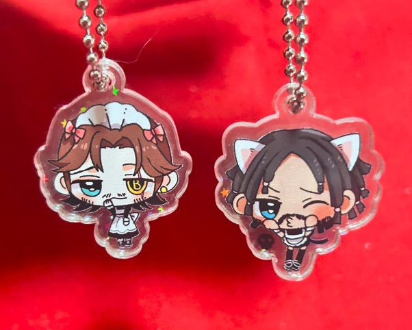 ●お髭メイドのミニアクキー●