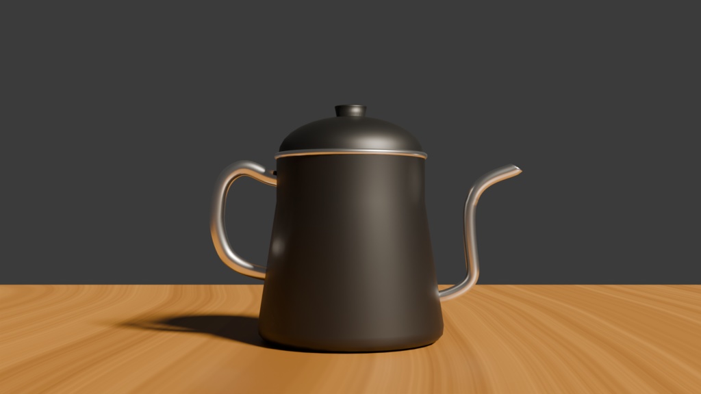 ケトル　3Dモデル