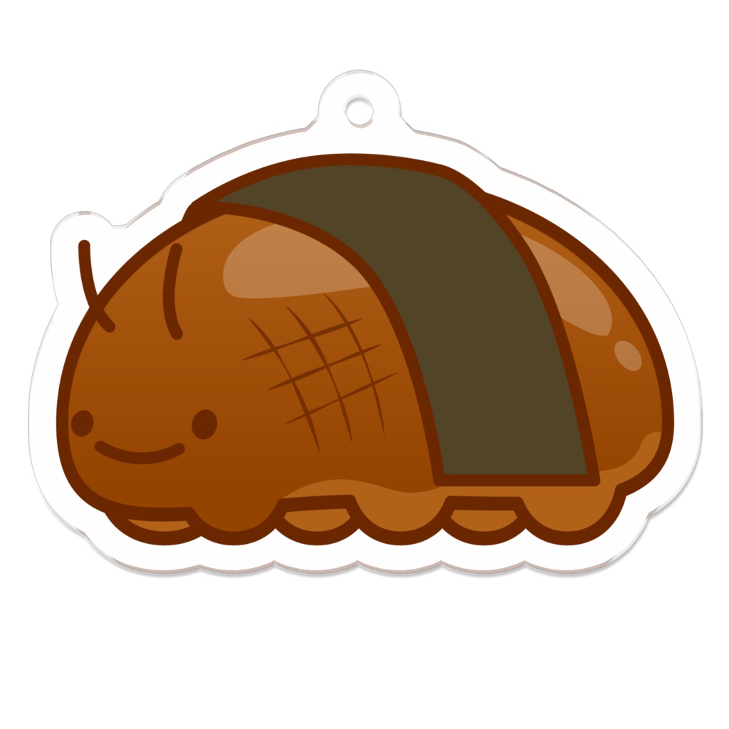 いそべだんだんのアクリルキーホルダー