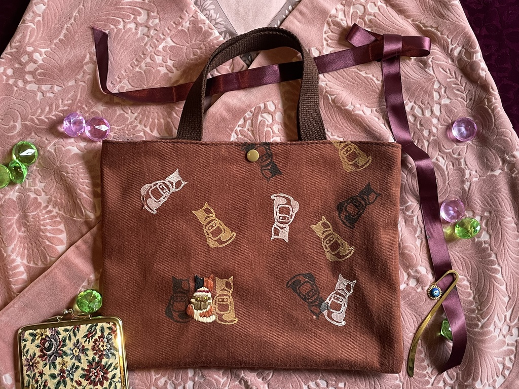 三毛猫だらけトート