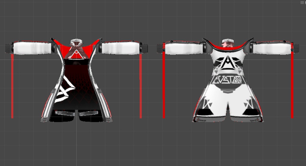 【メリノ用】Merino_Custom_Cloth_1.01(Unity.2019)