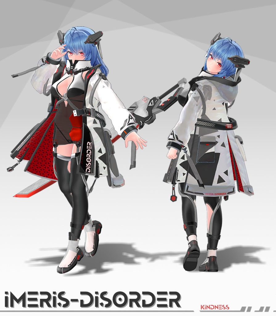 Disorder_Cloth【イメリス/イヨ/竜胆用】_Pysics_Bone