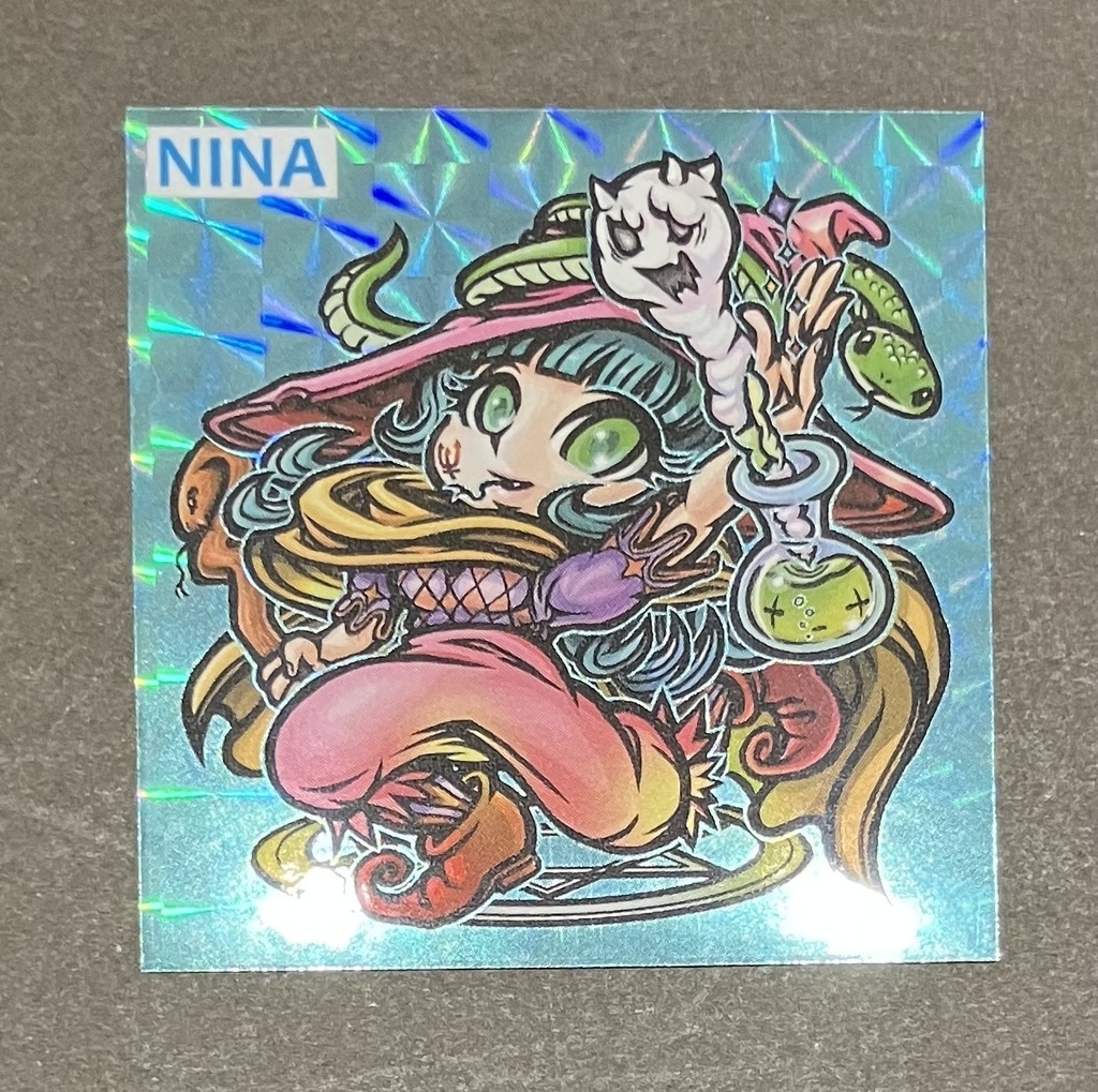 【ファウロスの封印・mixture先生イラスト】世紀末マン2章4弾 C32 ニーナ