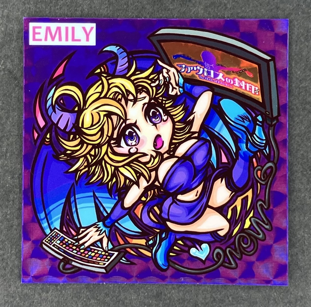 【ファウロスの封印・mixtureさんイラスト】扇プリズム版シール9種セット【シール2種カード2種おまけ】