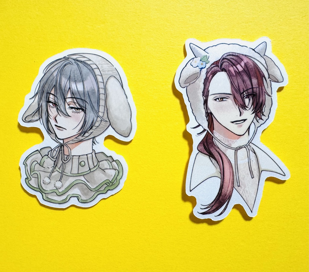 因縁　ステッカー