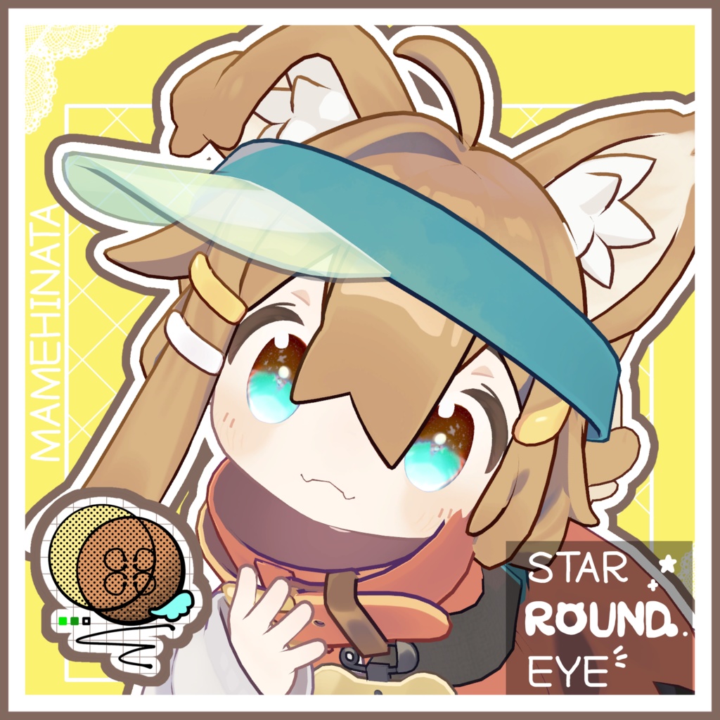 【12アバター対応】☆STAR ROUND EYE☆