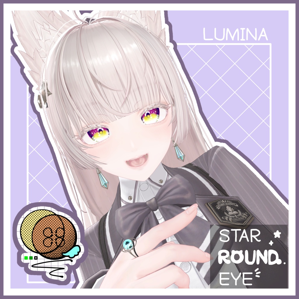 【12アバター対応】☆STAR ROUND EYE☆