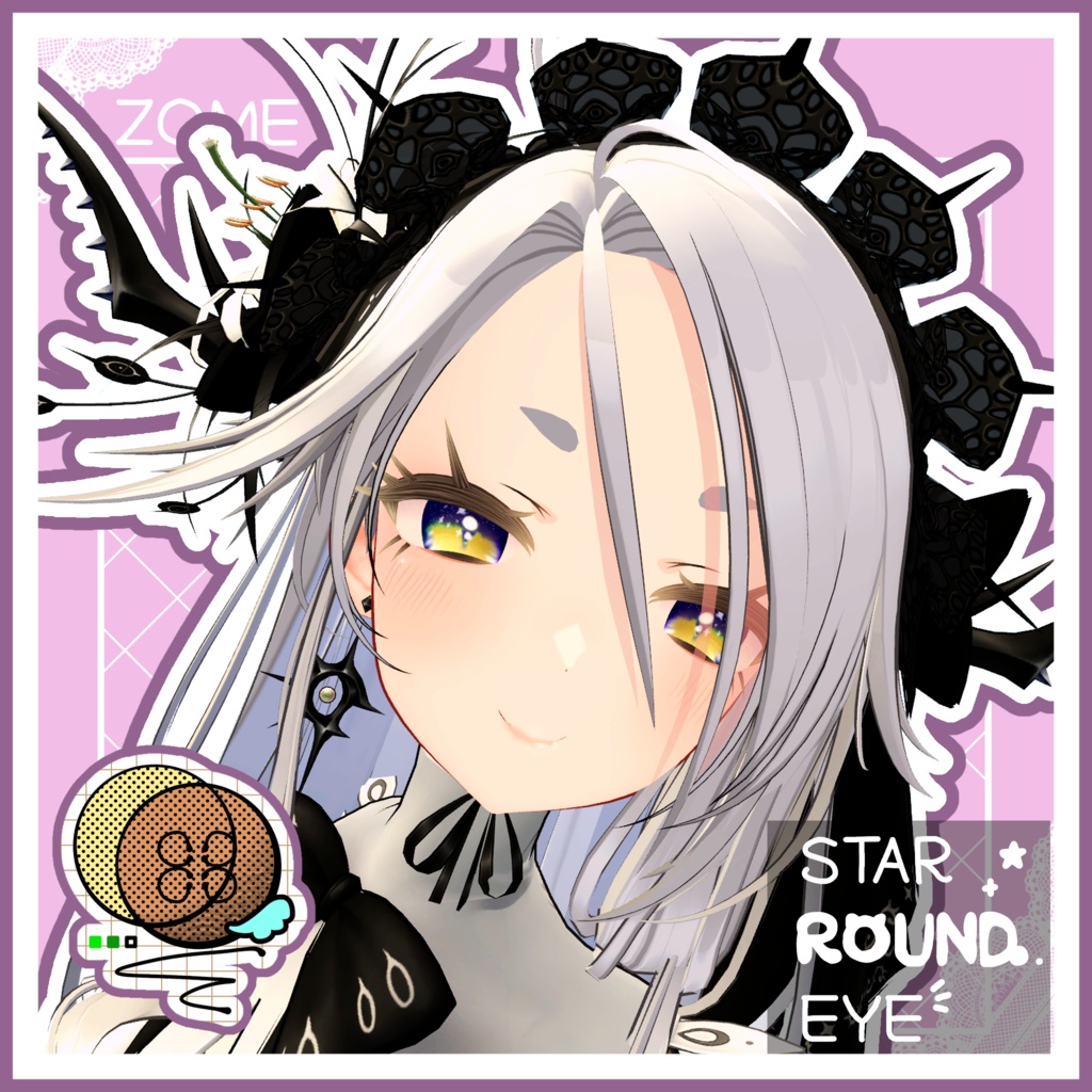 【12アバター対応】☆STAR ROUND EYE☆
