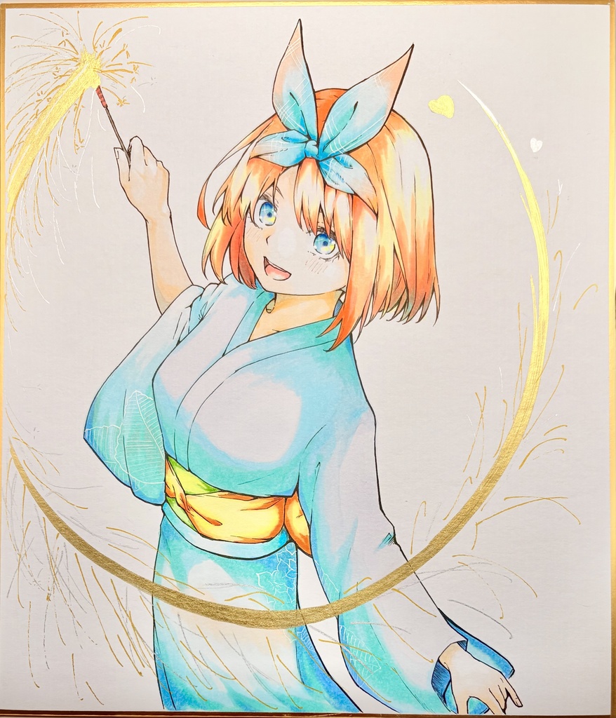 五等分の花嫁 二次創作色紙