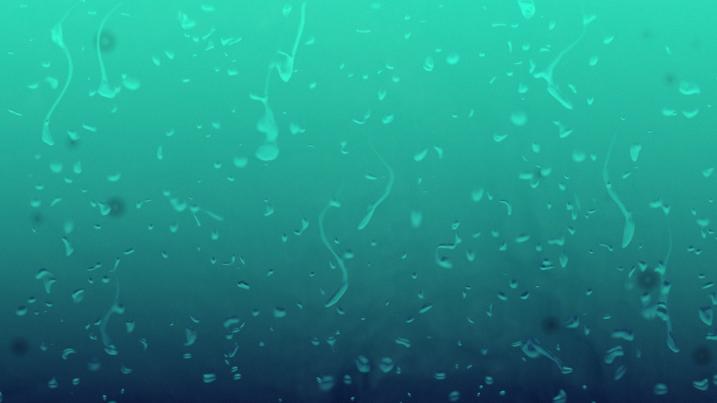 【動画素材】グラスに滴る水滴と泡の背景素材