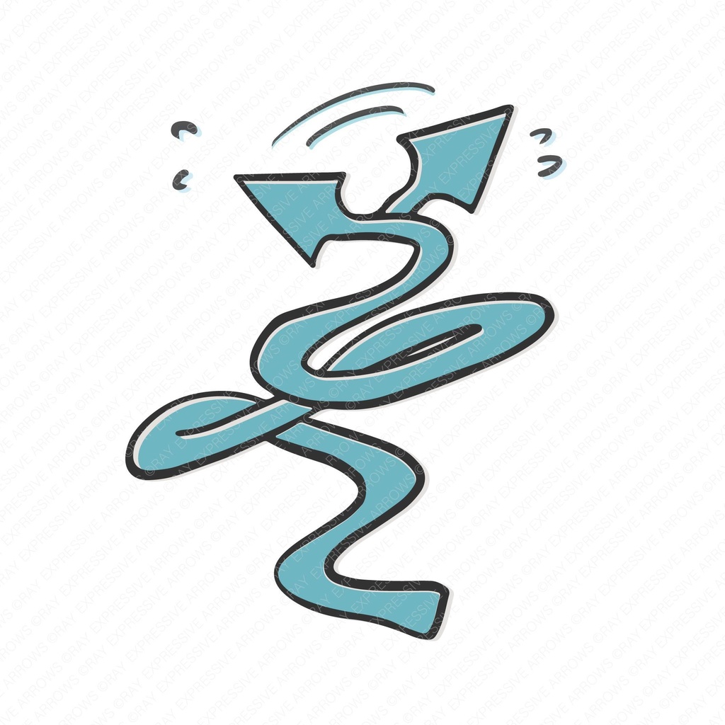 混乱迷走矢印_Expressive Arrows