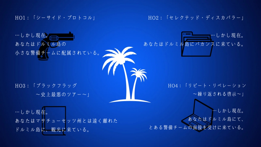 【CoC】イレギュラー・フォー