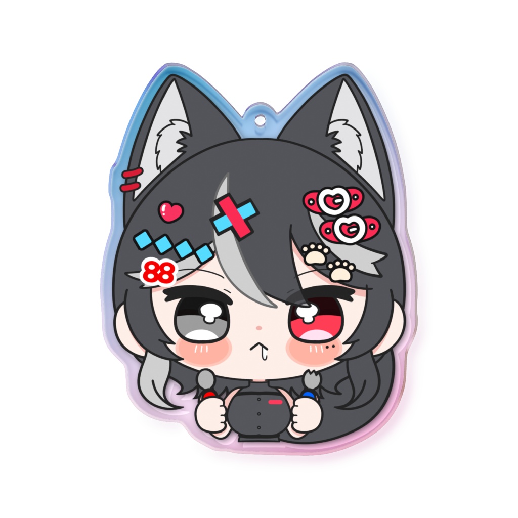 榛葉ややの腹ペコアクリルキーホルダー