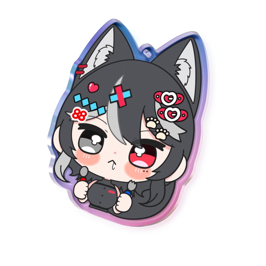 榛葉ややの腹ペコアクリルキーホルダー