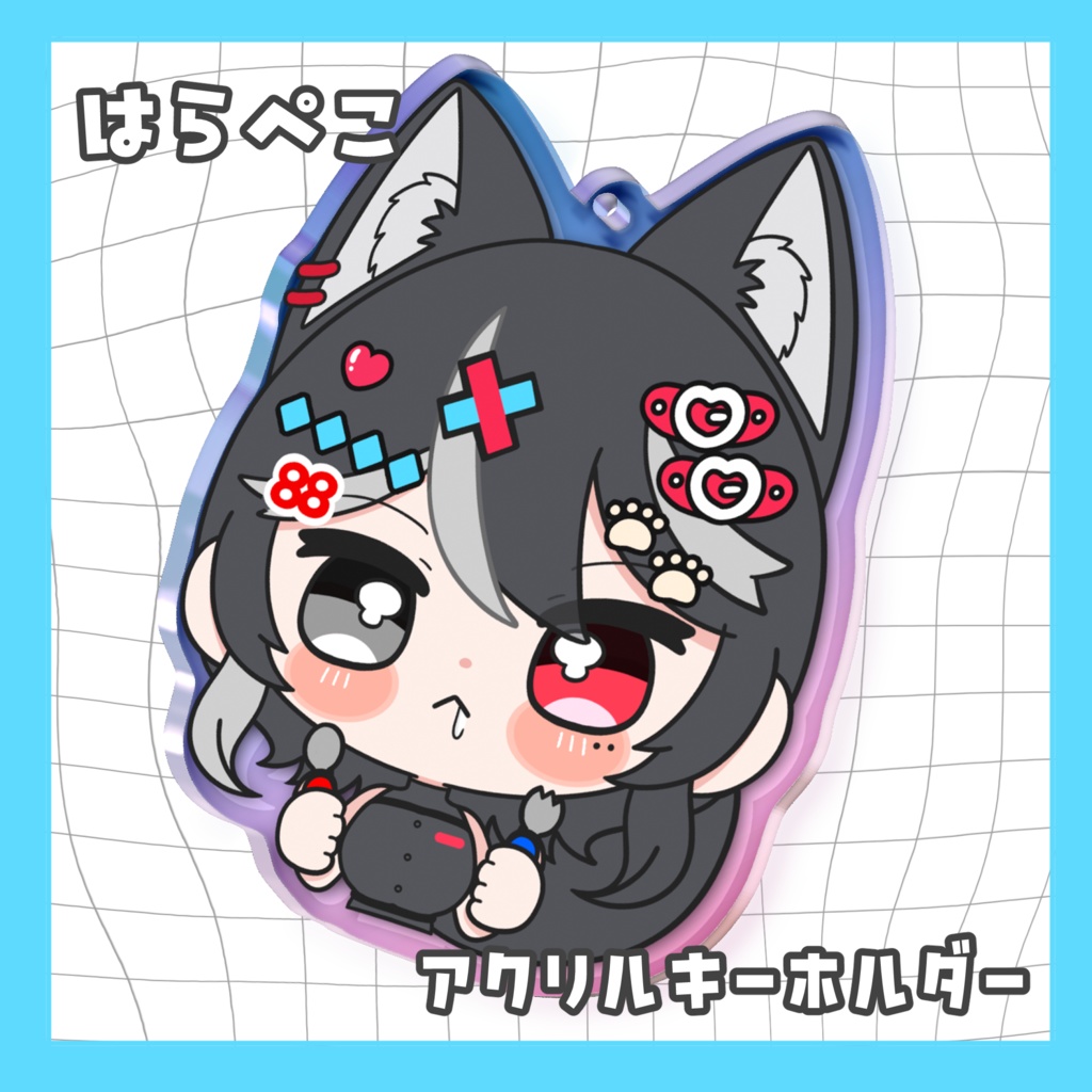 榛葉ややの腹ペコアクリルキーホルダー