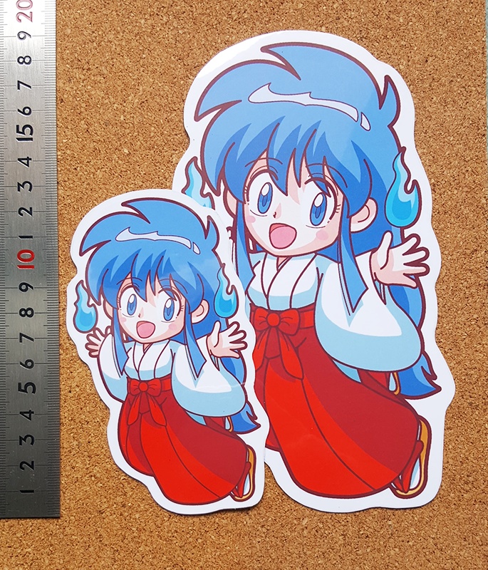 おキヌちゃん マグネットステッカー