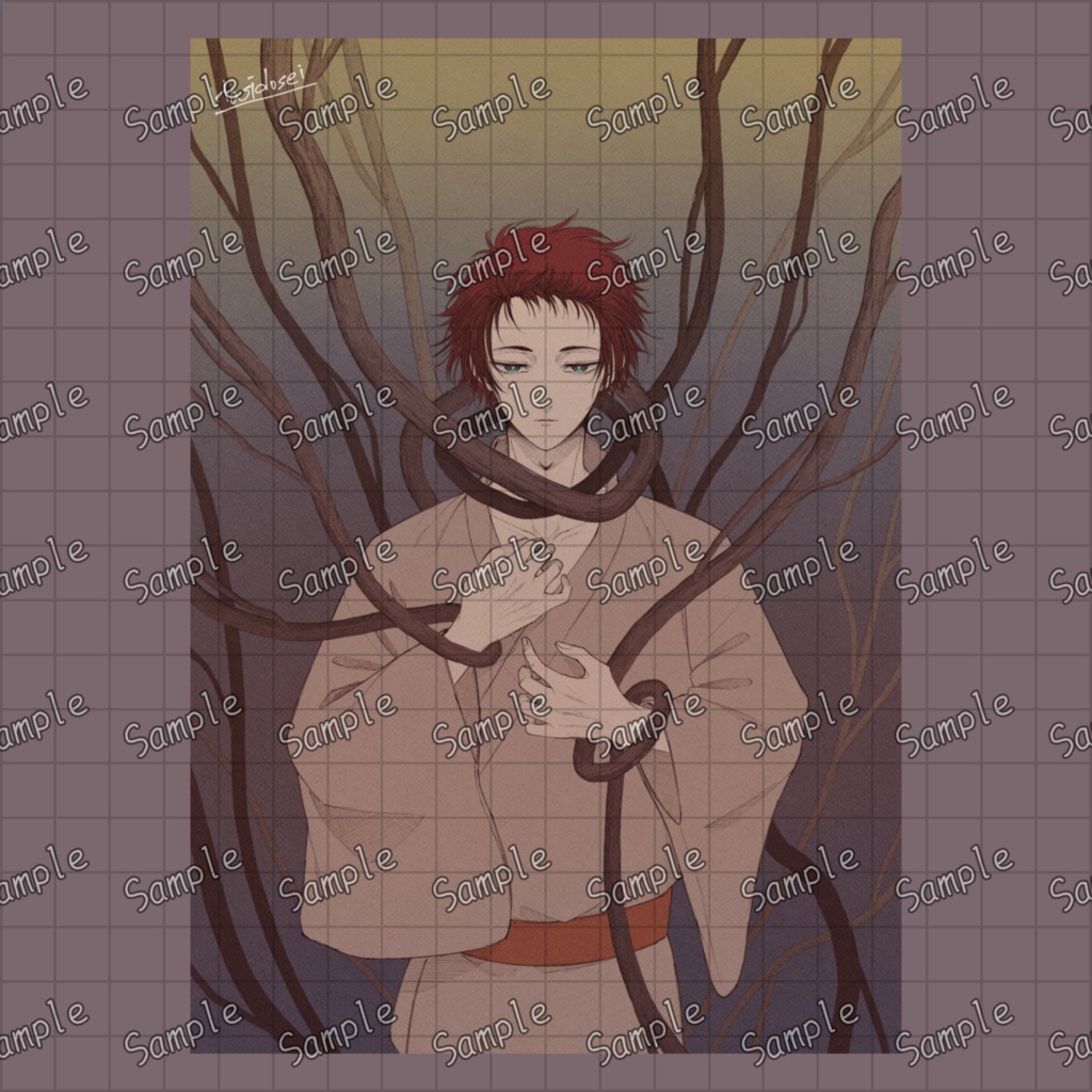 糸師冴（和風）ブロマイド