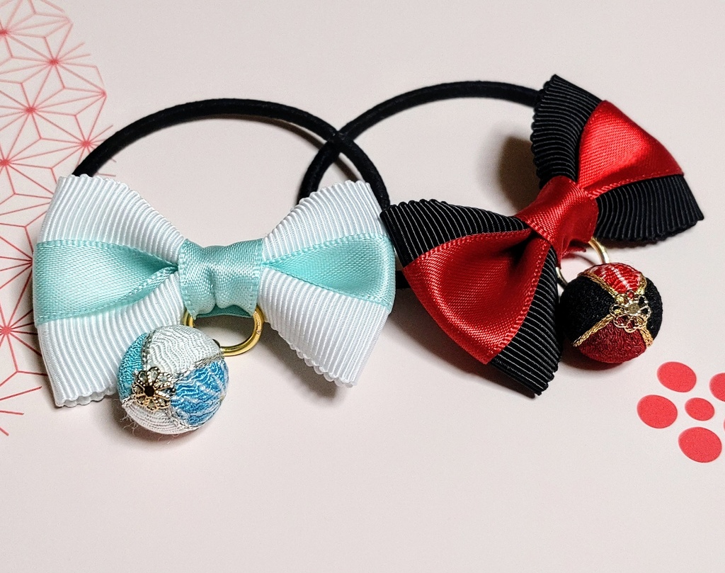 刀剣男士イメージリボン〜小鞠付〜