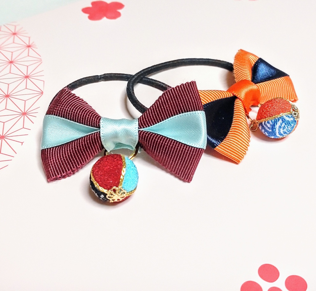 刀剣男士イメージリボン〜小鞠付〜